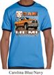 Mens Dodge Shirt Ram Hemi Trucks Ringer Tee T-Shirt