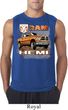 Mens Dodge Shirt Ram Hemi Trucks Sleeveless Tee T-Shirt