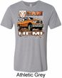 Mens Dodge Shirt Ram Hemi Trucks Tri Blend Crewneck Tee T-Shirt