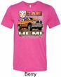 Mens Dodge Shirt Ram Hemi Trucks Tri Blend Crewneck Tee T-Shirt