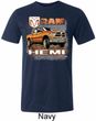 Mens Dodge Shirt Ram Hemi Trucks Tri Blend Crewneck Tee T-Shirt