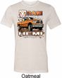 Mens Dodge Shirt Ram Hemi Trucks Tri Blend Crewneck Tee T-Shirt