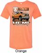 Mens Dodge Shirt Ram Hemi Trucks Tri Blend Crewneck Tee T-Shirt