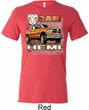 Mens Dodge Shirt Ram Hemi Trucks Tri Blend Crewneck Tee T-Shirt