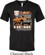 Mens Dodge Shirt Ram Hemi Trucks Tri Blend V-neck Tee T-Shirt