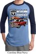Mens Dodge Shirt Ram Trucks Raglan Tee T-Shirt