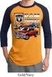 Mens Dodge Shirt Ram Trucks Raglan Tee T-Shirt