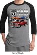 Mens Dodge Shirt Ram Trucks Raglan Tee T-Shirt