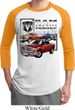 Mens Dodge Shirt Ram Trucks Raglan Tee T-Shirt