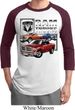 Mens Dodge Shirt Ram Trucks Raglan Tee T-Shirt