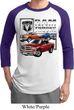 Mens Dodge Shirt Ram Trucks Raglan Tee T-Shirt
