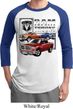 Mens Dodge Shirt Ram Trucks Raglan Tee T-Shirt