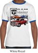 Mens Dodge Shirt Ram Trucks Ringer Tee T-Shirt