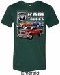 Mens Dodge Shirt Ram Trucks Tri Blend Crewneck Tee T-Shirt