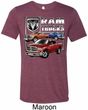 Mens Dodge Shirt Ram Trucks Tri Blend Crewneck Tee T-Shirt