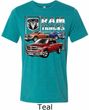 Mens Dodge Shirt Ram Trucks Tri Blend Crewneck Tee T-Shirt