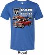 Mens Dodge Shirt Ram Trucks Tri Blend Crewneck Tee T-Shirt