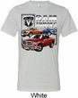 Mens Dodge Shirt Ram Trucks Tri Blend Crewneck Tee T-Shirt