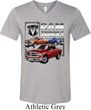 Mens Dodge Shirt Ram Trucks Tri Blend V-neck Tee T-Shirt