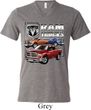 Mens Dodge Shirt Ram Trucks Tri Blend V-neck Tee T-Shirt