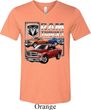 Mens Dodge Shirt Ram Trucks Tri Blend V-neck Tee T-Shirt