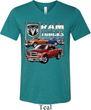 Mens Dodge Shirt Ram Trucks Tri Blend V-neck Tee T-Shirt