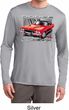 Mens Dodge Shirt Red Challenger Dry Wicking Long Sleeve Tee T-Shirt