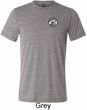 Mens Dodge Super Bee Circle Logo Pocket Print Tri Blend Crewneck Shirt