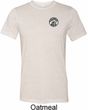 Mens Dodge Super Bee Circle Logo Pocket Print Tri Blend Crewneck Shirt