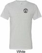 Mens Dodge Super Bee Circle Logo Pocket Print Tri Blend Crewneck Shirt