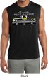 Mens Dodge Yellow Plymouth Roadrunner Sleeveless Dry Wicking Shirt