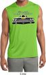 Mens Dodge Yellow Plymouth Roadrunner Sleeveless Dry Wicking Shirt