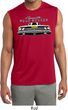 Mens Dodge Yellow Plymouth Roadrunner Sleeveless Dry Wicking Shirt