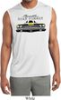 Mens Dodge Yellow Plymouth Roadrunner Sleeveless Dry Wicking Shirt