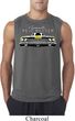Mens Dodge Yellow Plymouth Roadrunner Sleeveless Shirt