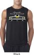 Mens Dodge Yellow Plymouth Roadrunner Sleeveless Shirt