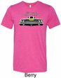 Mens Dodge Yellow Plymouth Roadrunner Tri Blend Crewneck Shirt