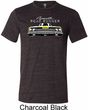 Mens Dodge Yellow Plymouth Roadrunner Tri Blend Crewneck Shirt