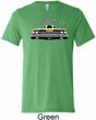 Mens Dodge Yellow Plymouth Roadrunner Tri Blend Crewneck Shirt
