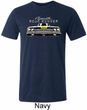 Mens Dodge Yellow Plymouth Roadrunner Tri Blend Crewneck Shirt