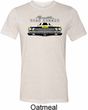 Mens Dodge Yellow Plymouth Roadrunner Tri Blend Crewneck Shirt