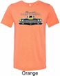 Mens Dodge Yellow Plymouth Roadrunner Tri Blend Crewneck Shirt