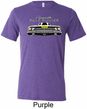 Mens Dodge Yellow Plymouth Roadrunner Tri Blend Crewneck Shirt
