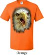 Mens Eagle Shirt Big Eagle Face Tall Tee T-Shirt