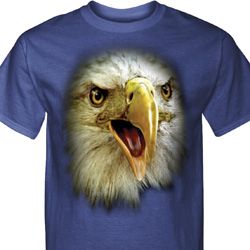 Mens Eagle Shirt Big Eagle Face Tall Tee T-Shirt Mens Eagle Shirt Big Eagle Face Tall Tee T-Shirt