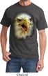 Mens Eagle Shirt Big Eagle Face Tee T-Shirt
