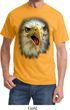 Mens Eagle Shirt Big Eagle Face Tee T-Shirt