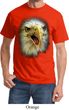 Mens Eagle Shirt Big Eagle Face Tee T-Shirt