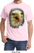 Mens Eagle Shirt Big Eagle Face Tee T-Shirt
