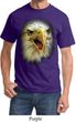 Mens Eagle Shirt Big Eagle Face Tee T-Shirt